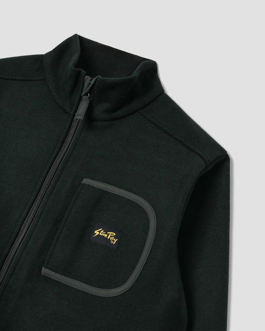 Wool Fleece Jacket (Botanical Green)