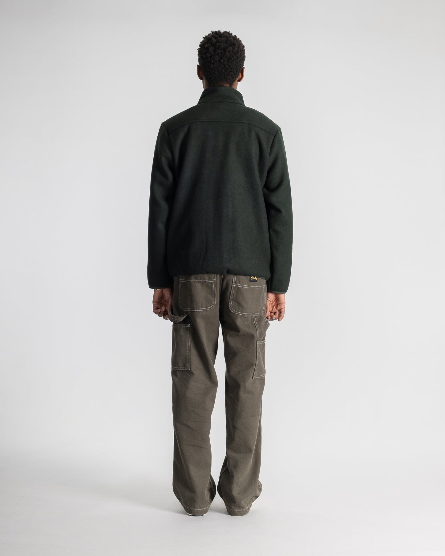 Wool Fleece Jacket (Botanical Green)