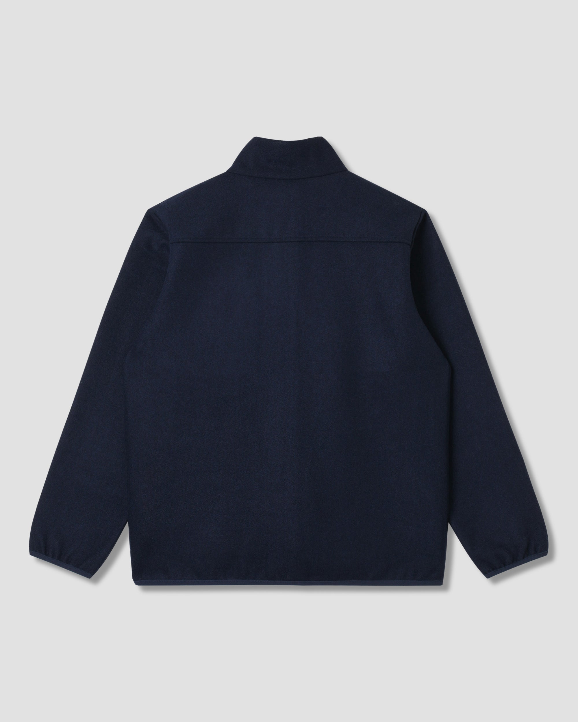 Wool Fleece Jacket (Navy Heather)