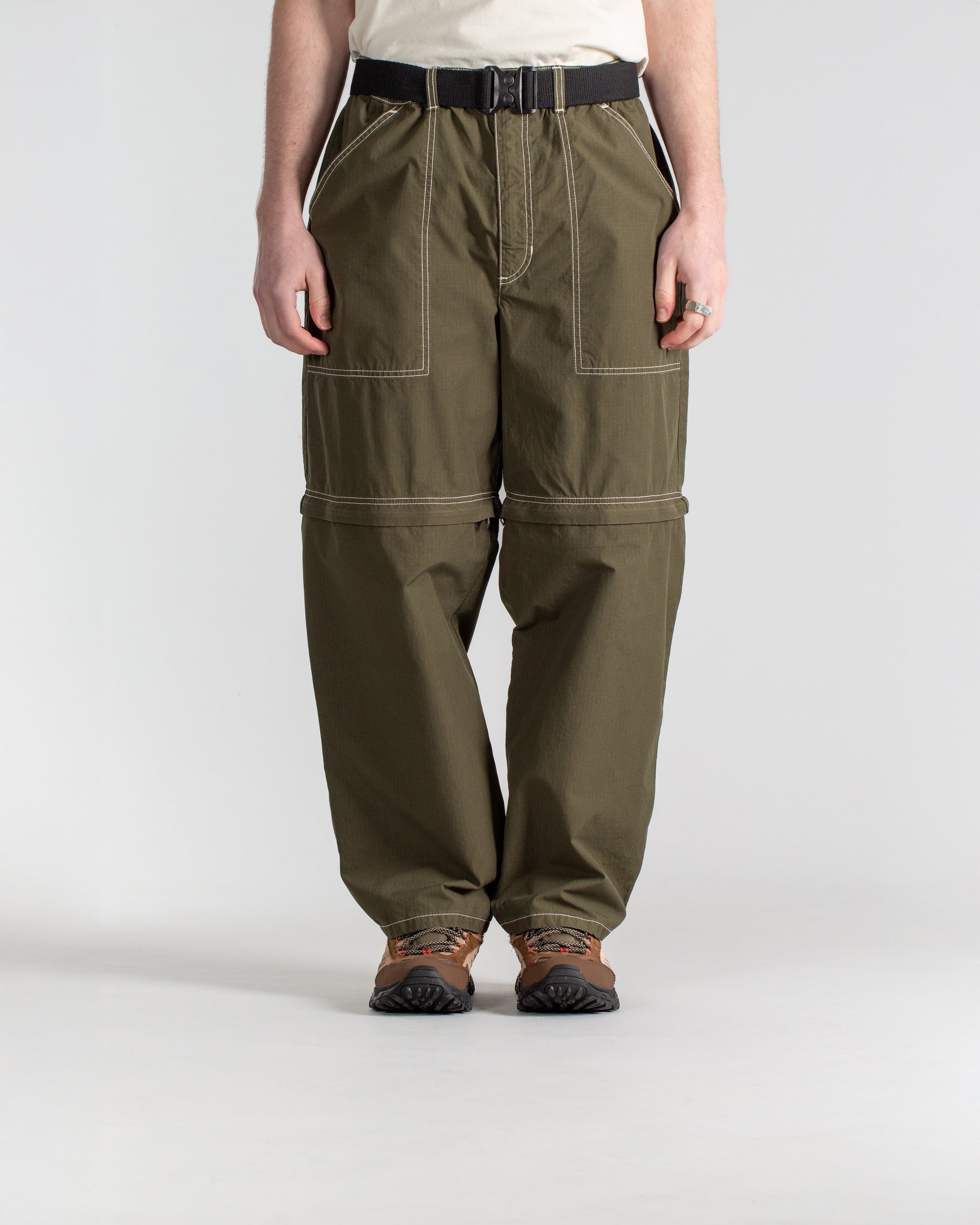 Abzippbare Hose (Oliven-Ripstop)
