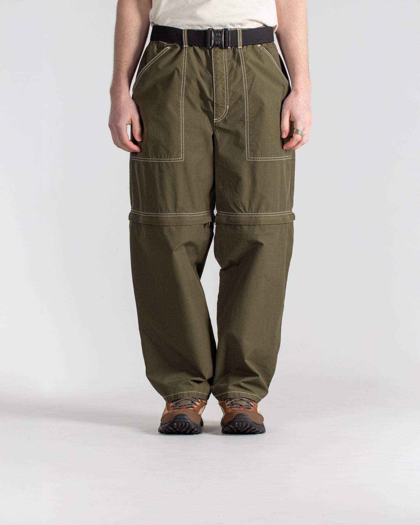 Abzippbare Hose (Oliven-Ripstop)