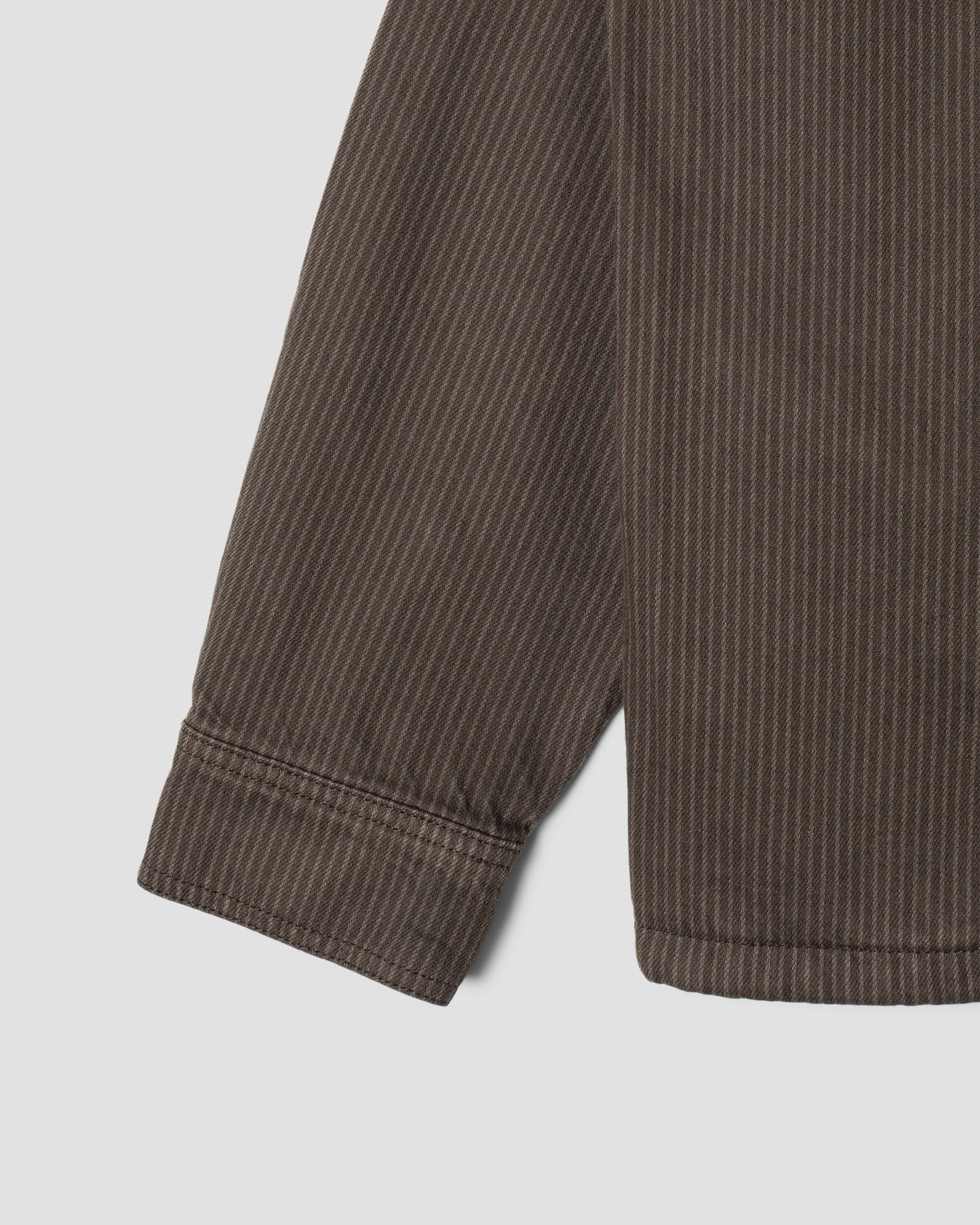 Chemise zippée (hickory charbon de bois surteint)
