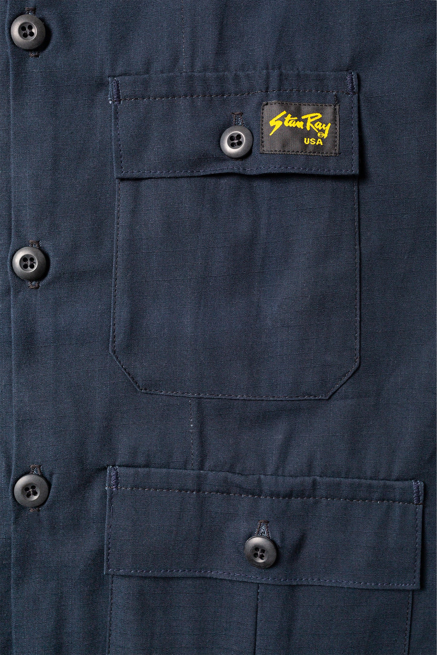 4 Pocket Jacket (Navy Ripstop) - Stan Ray