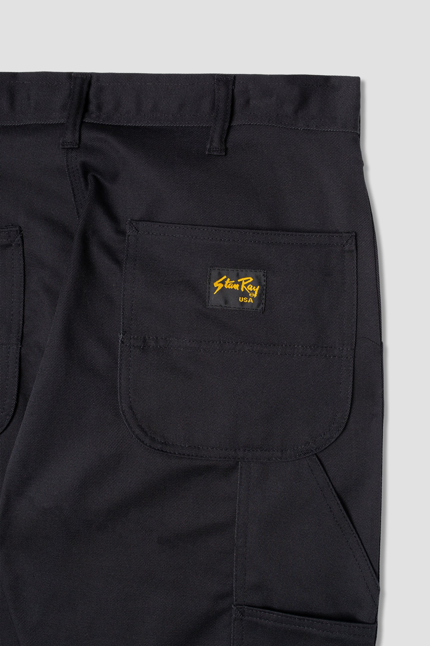 80s Painter Pant (Earl's Black Twill) - Stan Ray