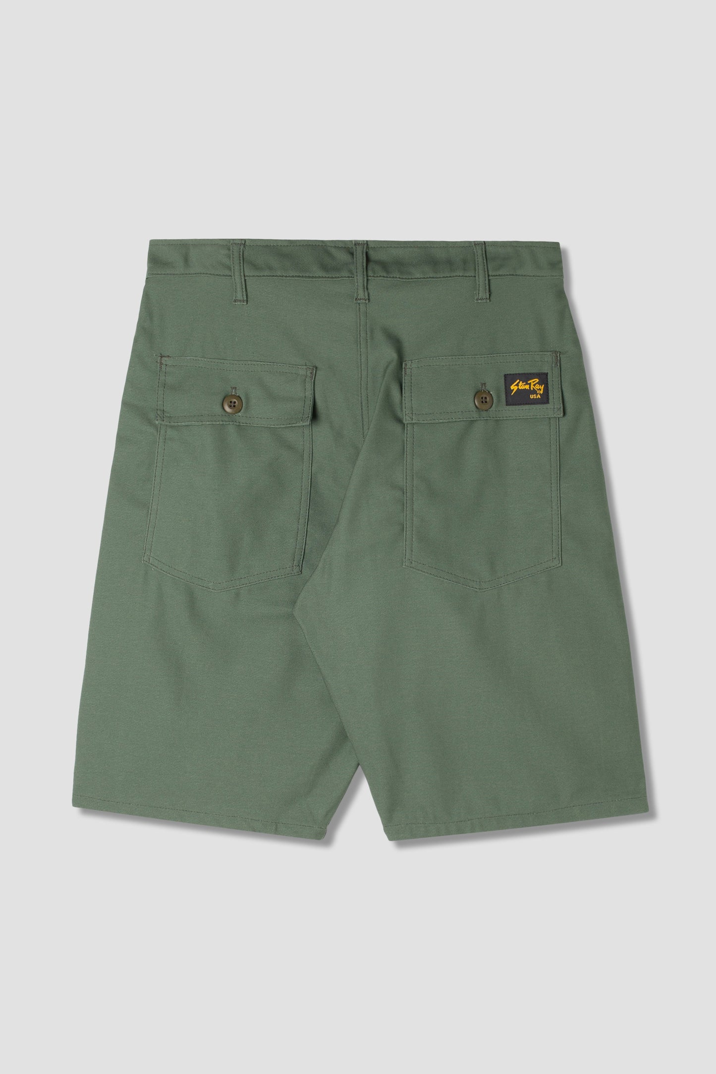 Fatigue Short (Olive Sateen 8.5oz) - Stan Ray